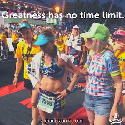 Greatness has no time limit.