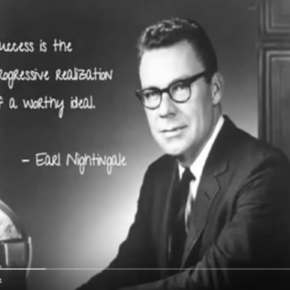 "Plant the seed in your own mind. It's the most important thing you'll ever do"