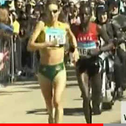 Why do we run? And one of the most spirited finishes ever in the Women's Marathon