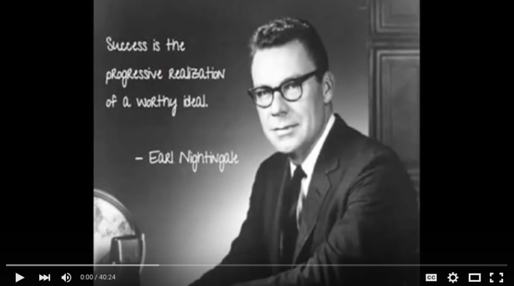 "Plant the seed in your own mind. It's the most important thing you'll ever do"