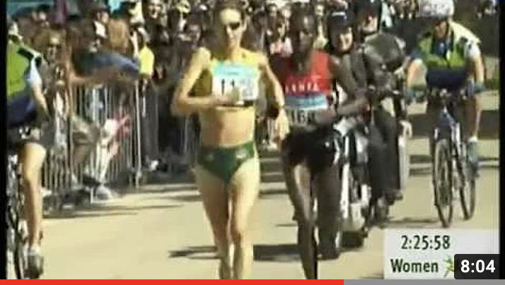 Why do we run? And one of the most spirited finishes ever in the Women's Marathon