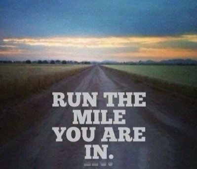 The Secret to Life and to Running? Here's one answer worth considering...